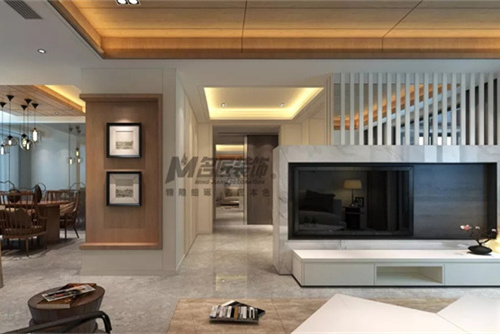 合肥市萬(wàn)科未來(lái)之光現(xiàn)代簡(jiǎn)約風(fēng)格平層裝修案例