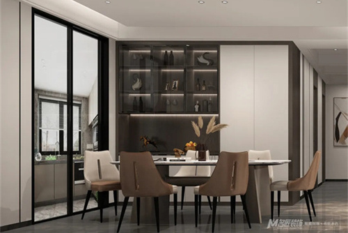 汕頭市譽海岸雅園現(xiàn)代簡約風格四居室裝修案例