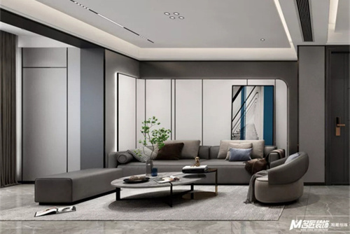 汕頭市和府現(xiàn)代簡(jiǎn)約風(fēng)格四居室裝修案例